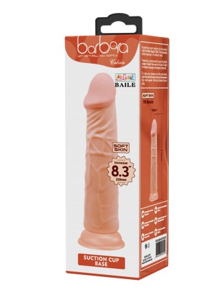 Barbara Calvin 7,8inch Dildo with Suction Cup BW 7013R -7